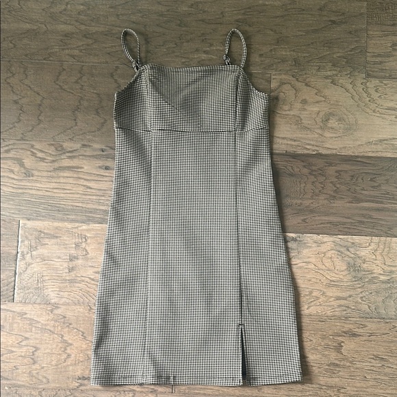 Garage Checkered Mini Dress - Picture 1 of 3